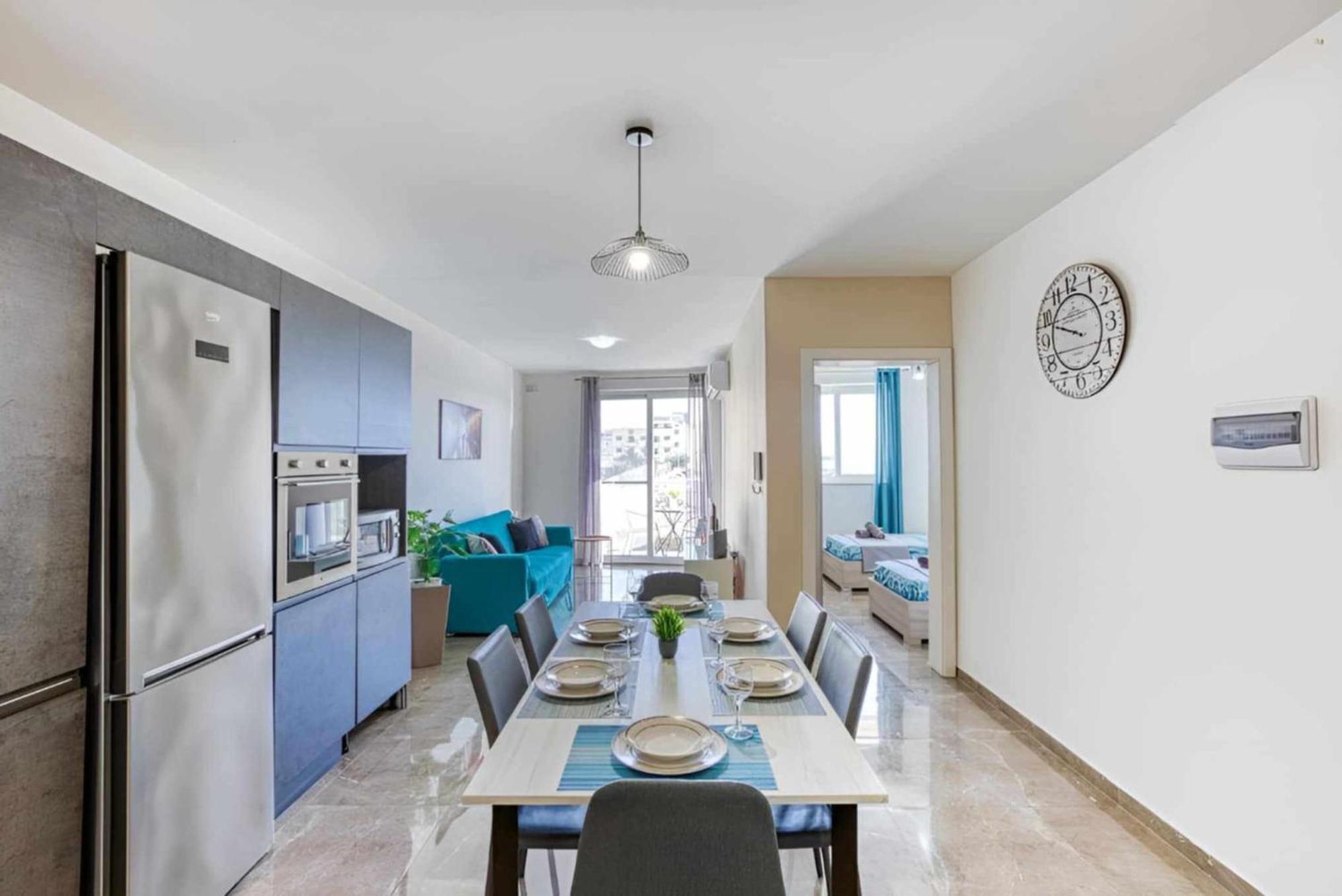 Large, 3 Bedroom Apartment In Marsascala Marsaskala Zewnętrze zdjęcie
